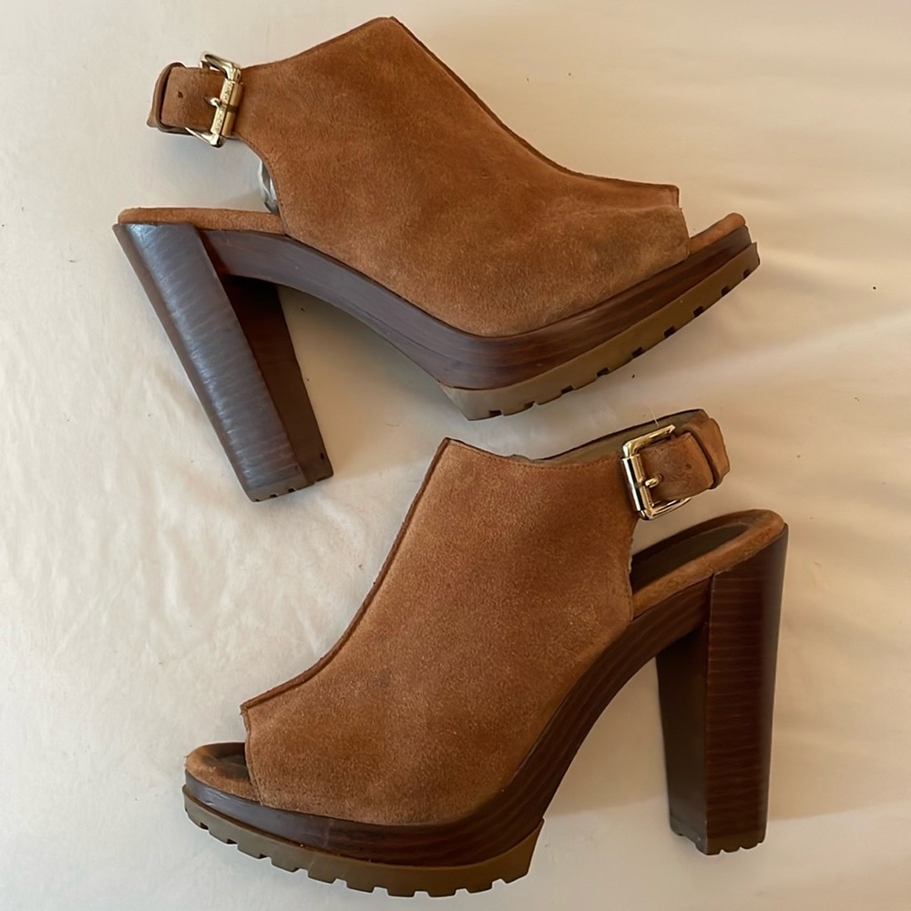 Michael Kors suede heels